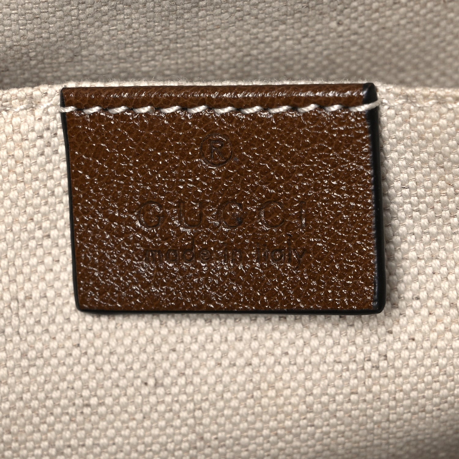 Gucci Monogram Calfskin Medium Horsebit 1955 Tote Bag Beige Brown Sugar 6 of 10