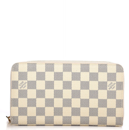 Louis Vuitton Damier Azur Zippy Organizer Wallet 1 of 10