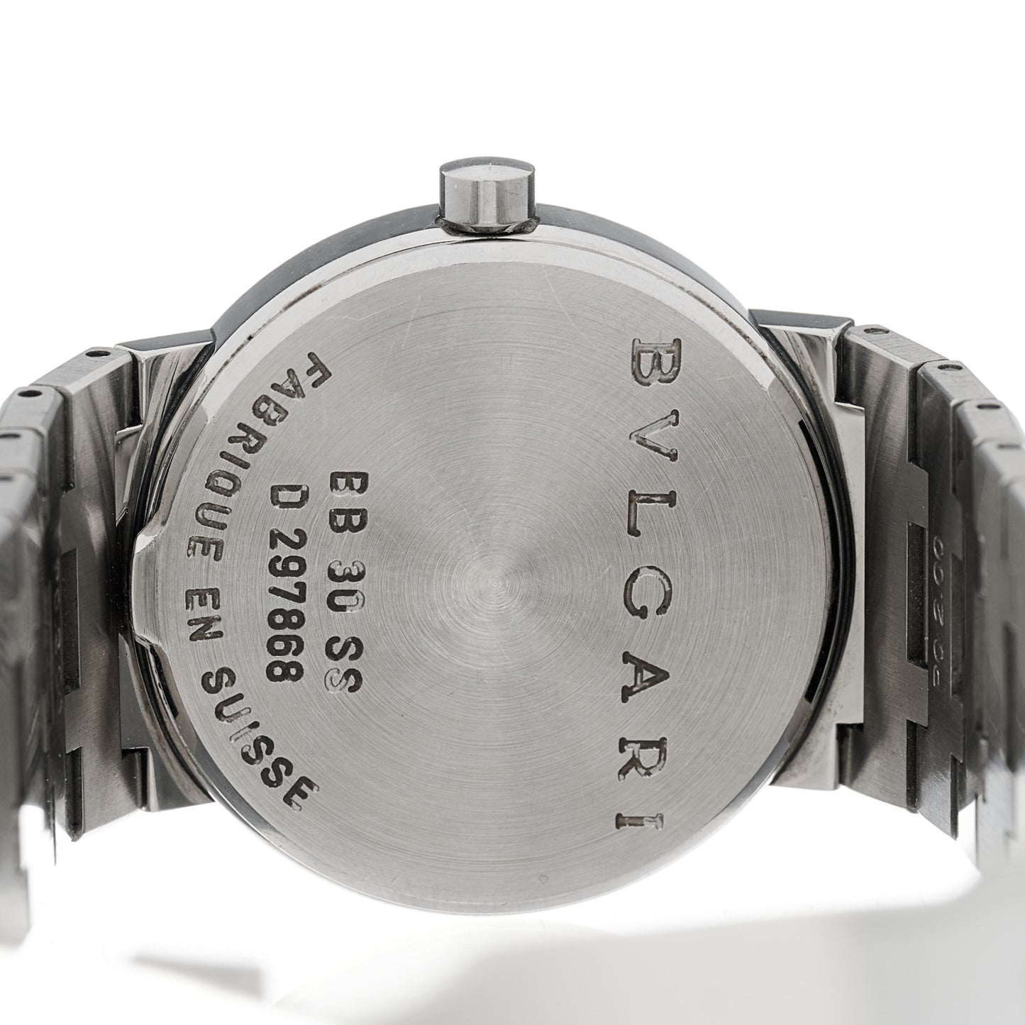 Stainless Steel 30mm Quartz Watch Black