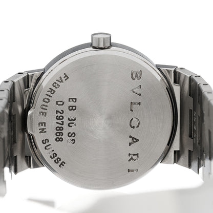 Bulgari Stainless Steel 30mm Quartz Watch Black 4 of 4