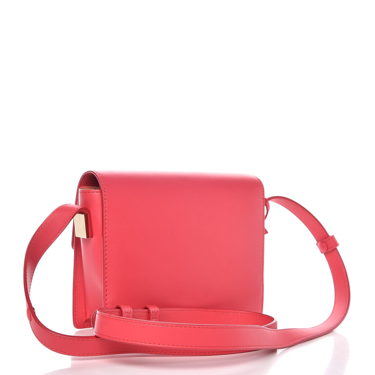 Calfskin Mini Madame Crossbody Coral