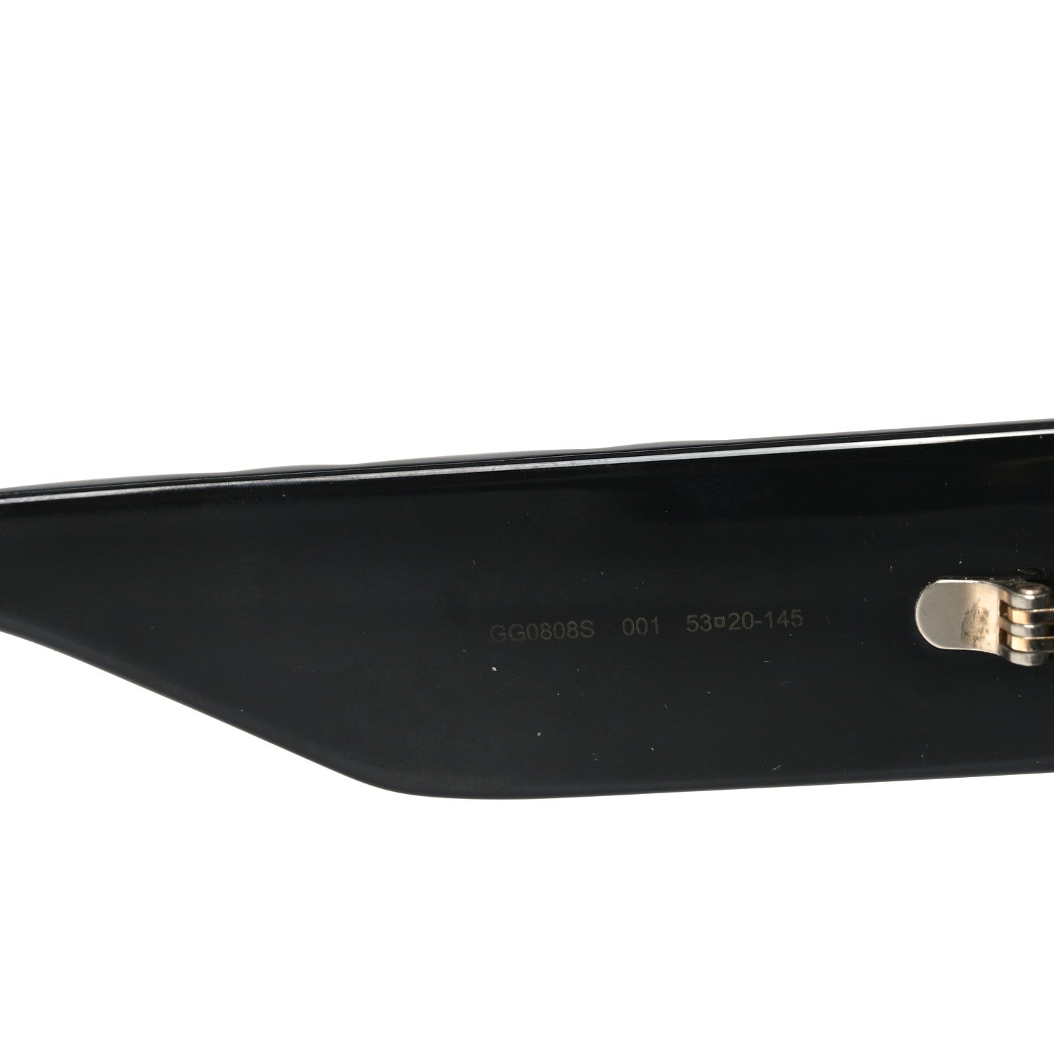 Gucci Acetate GG Butterfly Sunglasses GG0808S Black 6 of 7