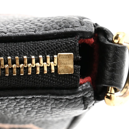 Louis Vuitton LOUIS VUITTON Empreinte Monogram Giant Multi Pochette Accessories Large Pochette Black Beige 7 of 9