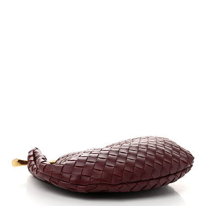 Bottega Veneta Nappa Intrecciato Sardine With Chain Bag Barolo 4 of 10