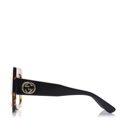 Gucci Square Frame GG0178S Sunglasses Havana 2 of 9