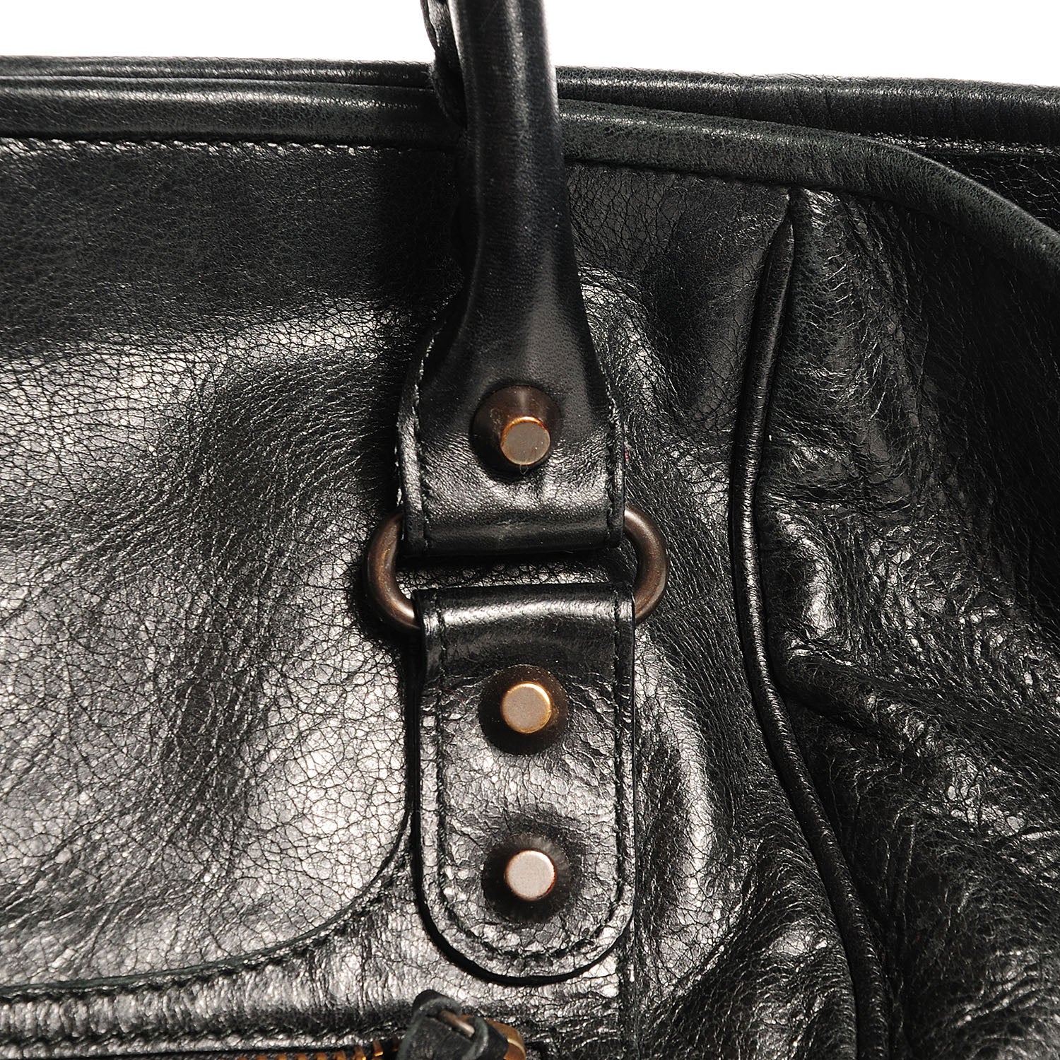 Balenciaga Agneau Large Sunday Tote Black 6 of 10