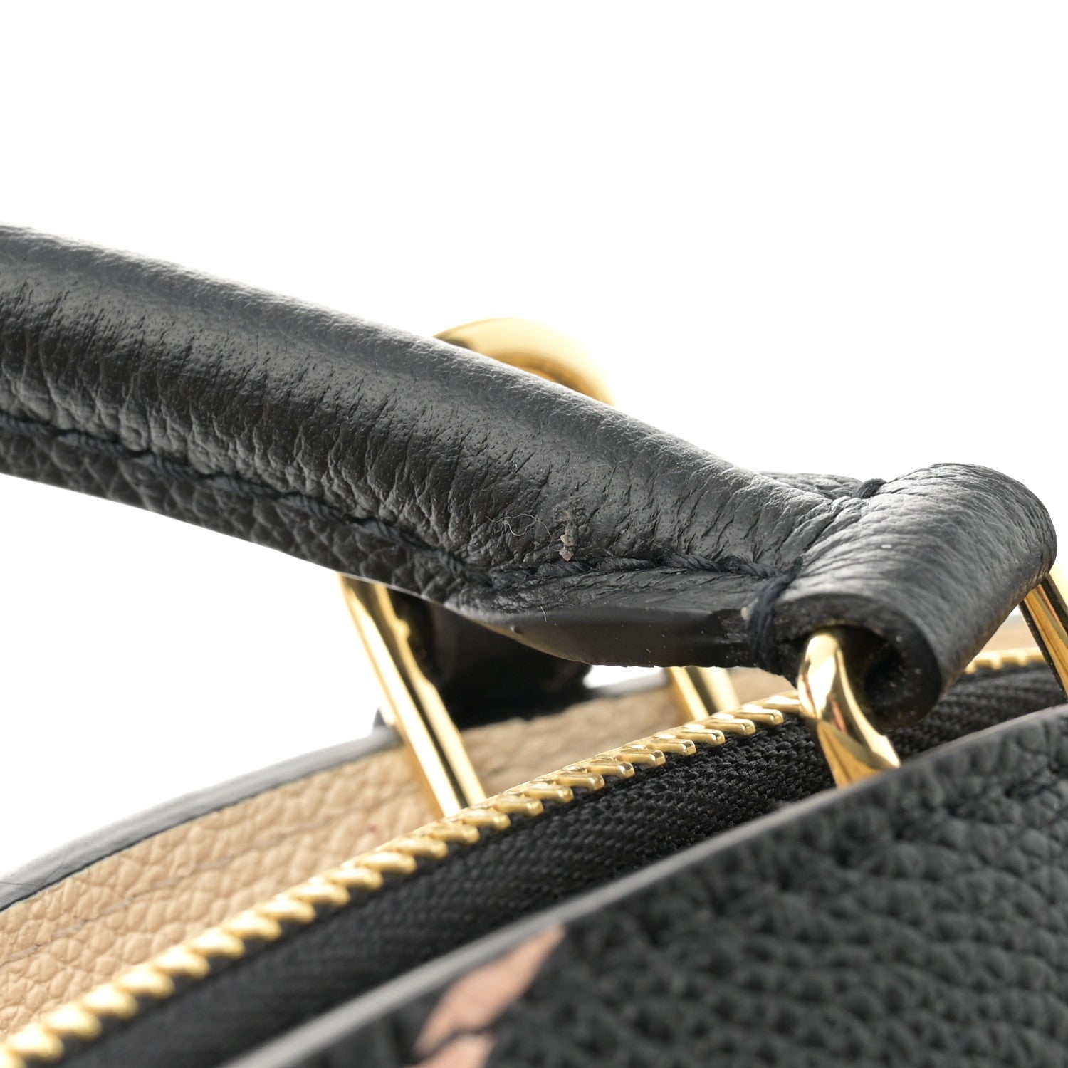 Louis Vuitton Empreinte Monogram Giant Petit Palais Black Beige 10 of 11
