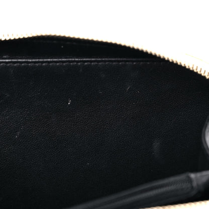 Chanel Caviar Quilted Medium CC Filigree Vanity Case White Black 12 of 19