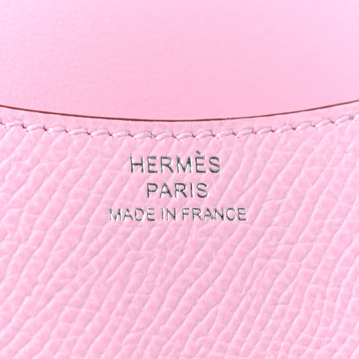 Hermes Epsom Constance Slim Wallet Mauve Sylvestre 7 of 8