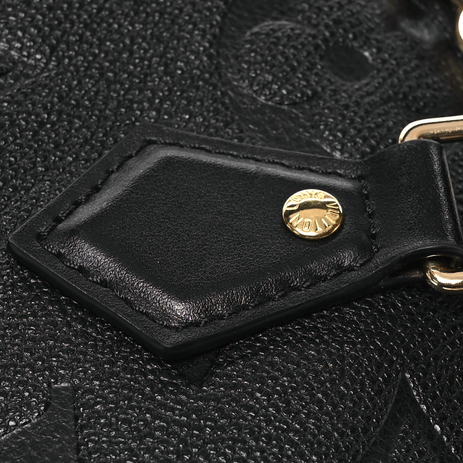 Louis Vuitton Empreinte Monogram Giant Speedy Bandouliere 20 Black 13 of 13