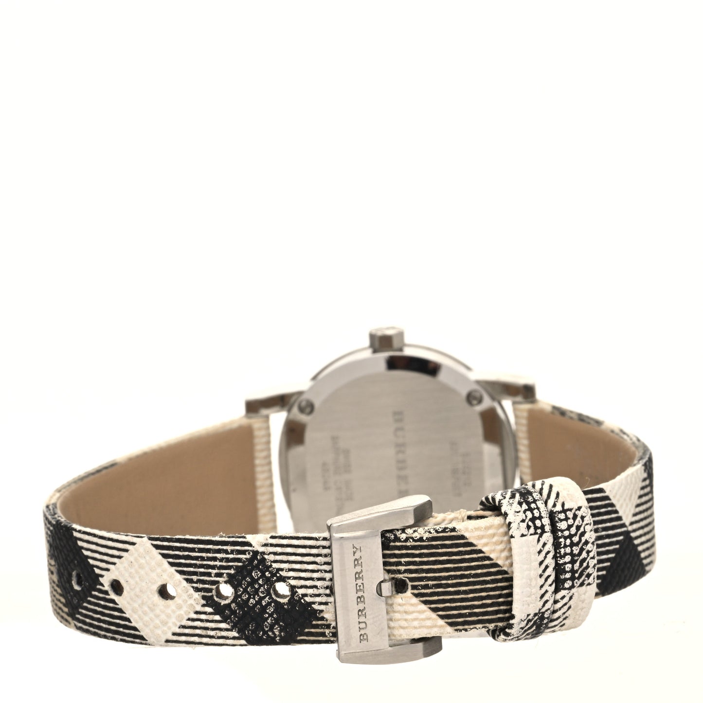 Stainless Steel Calfskin 26mm Nova Check Quartz Watch BU9212