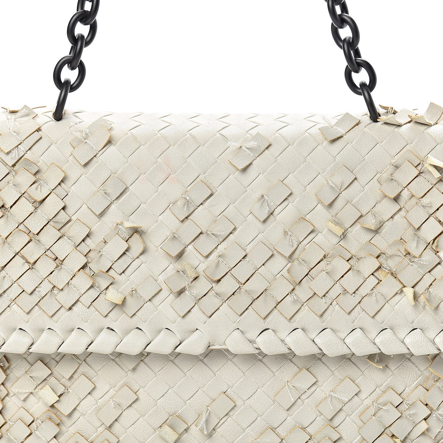 Bottega Veneta Nappa Tobu Intrecciato Olimpia Shoulder Bag Mist 7 of 11