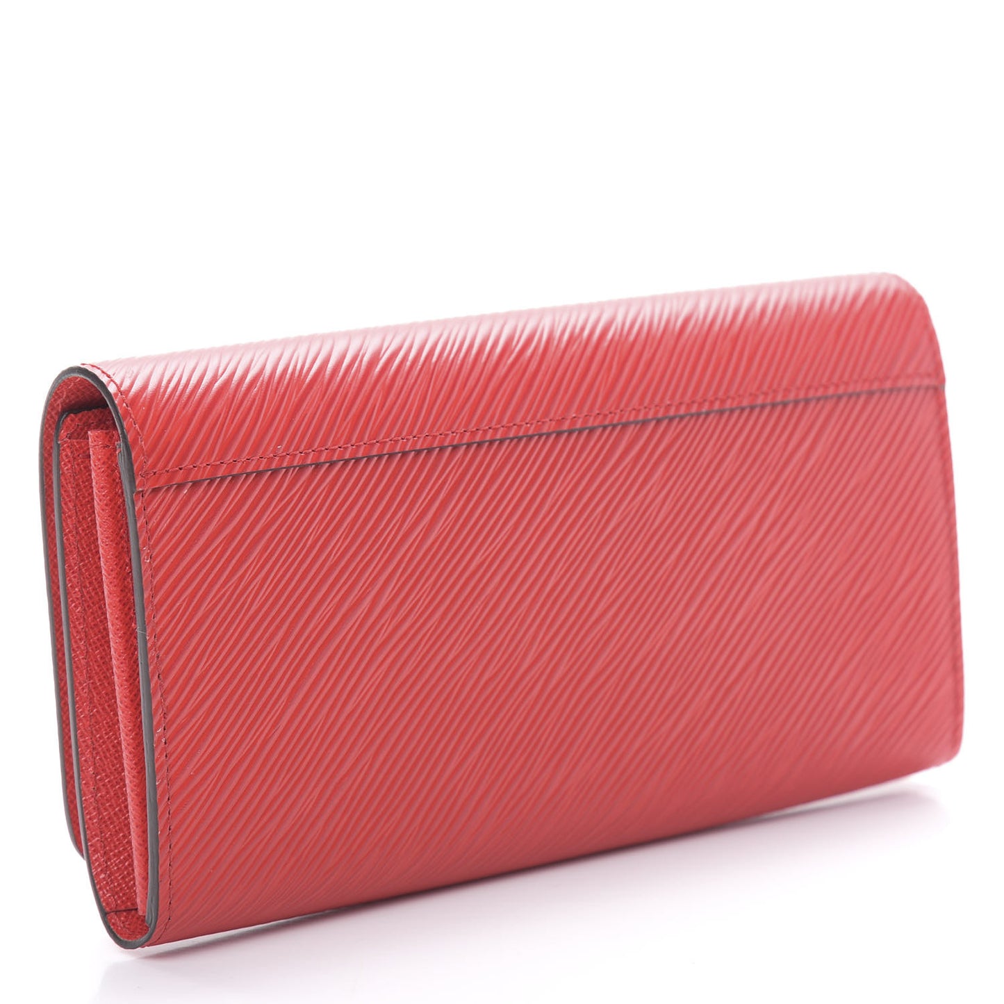 Epi Twist Wallet Coquelicot