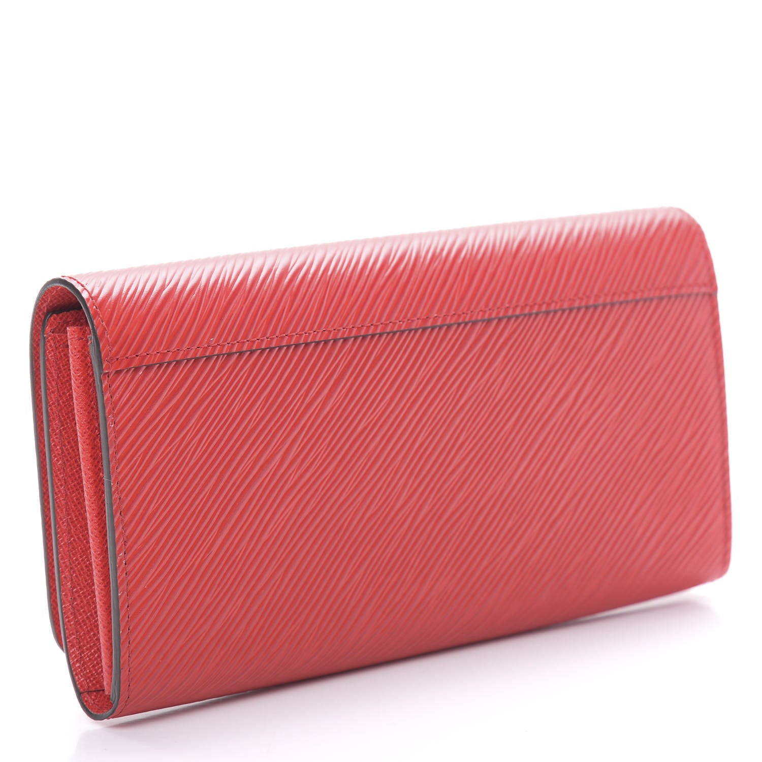 Louis Vuitton Epi Twist Wallet Coquelicot 3 of 9