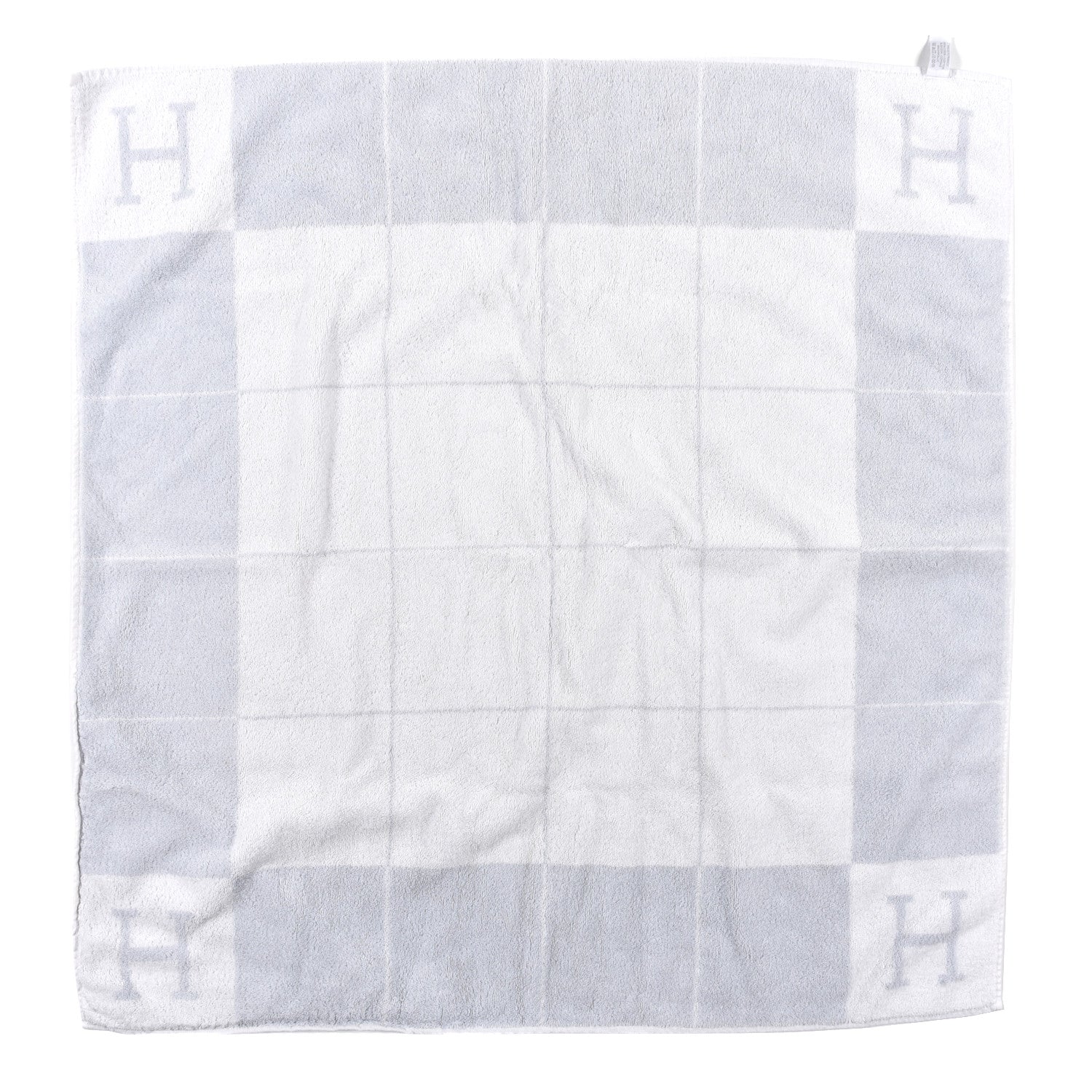 Hermes Cotton Avalon Bath Wrap Bleu Glacier 3 of 4