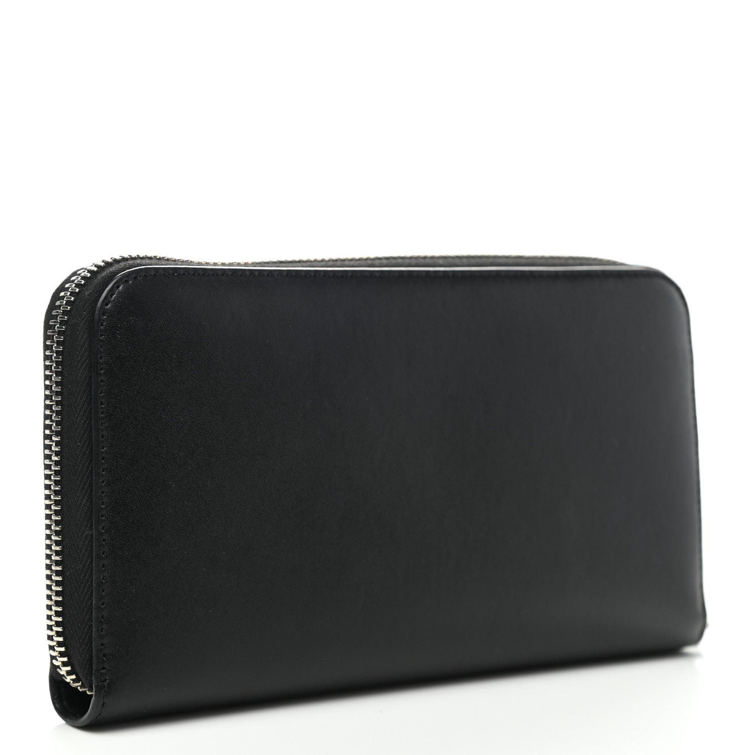 Givenchy Calfskin Star Pandora Zip Around Wallet Black Red 3 of 9