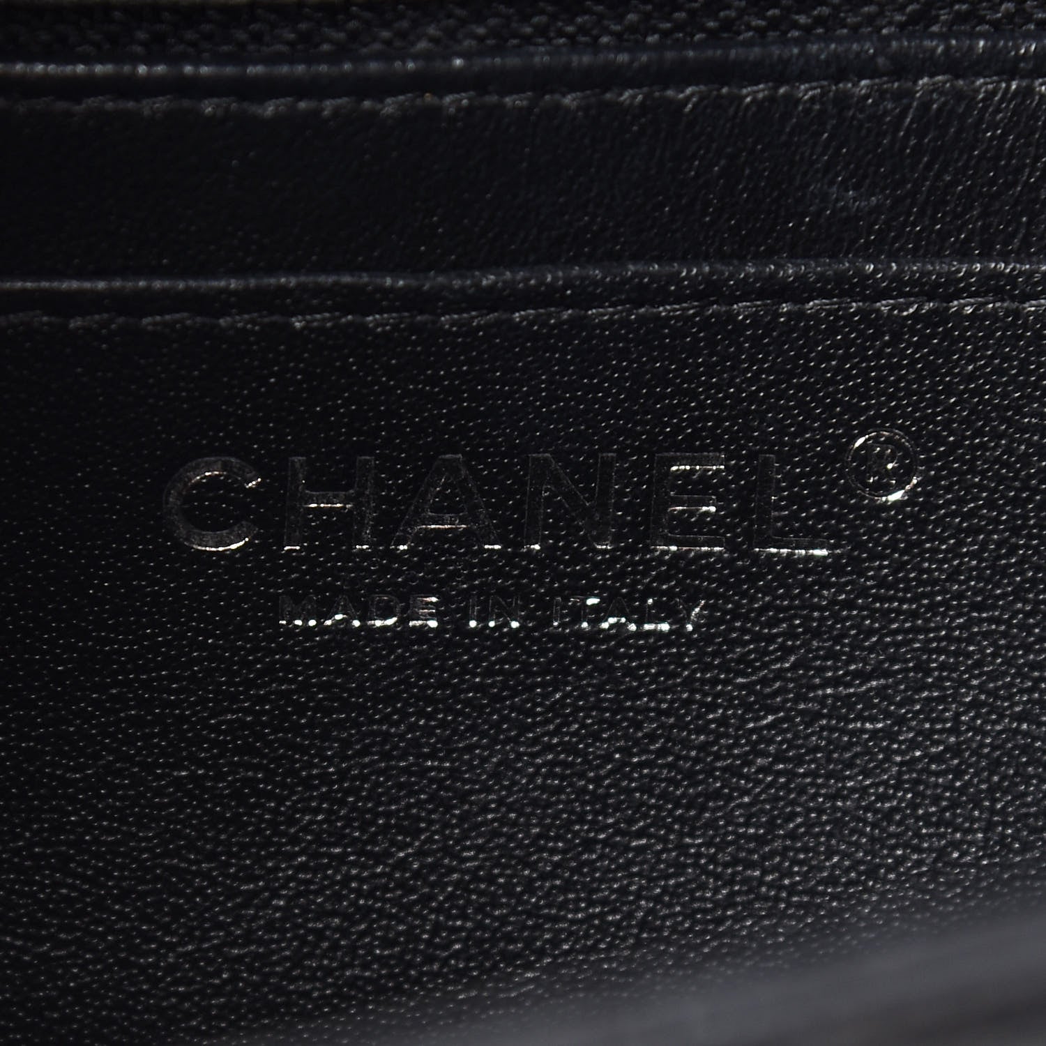 Chanel Lambskin Quilted Mini Rectangular Flap Black 6 of 9