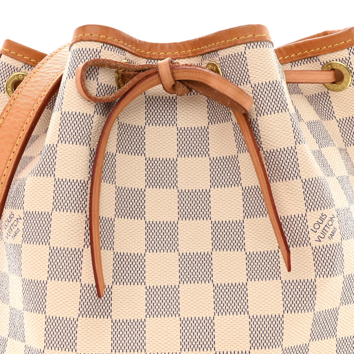 Louis Vuitton Damier Azur Noe BB 8 of 10
