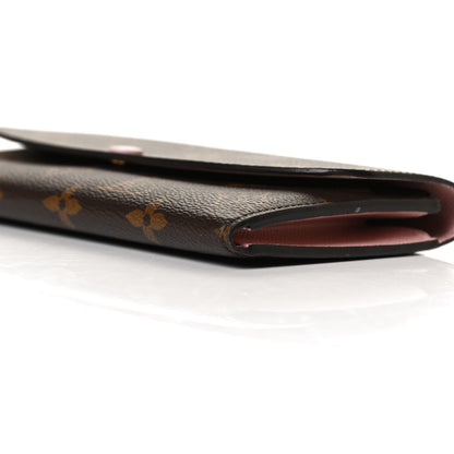 Louis Vuitton Monogram Emilie Wallet Rose Ballerine 8 of 11