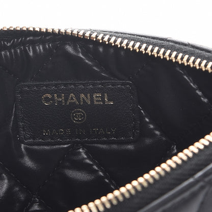 Chanel Lambskin Quilted Casino Coin Purse Black 6 of 8