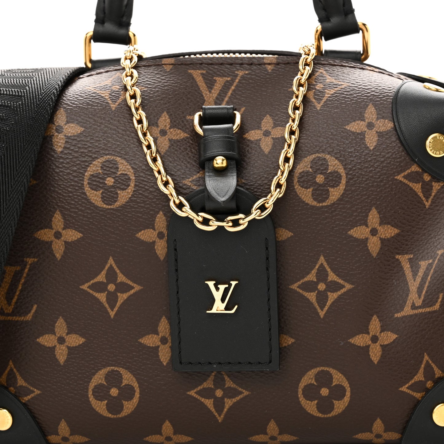 Monogram Petite Malle Souple Black