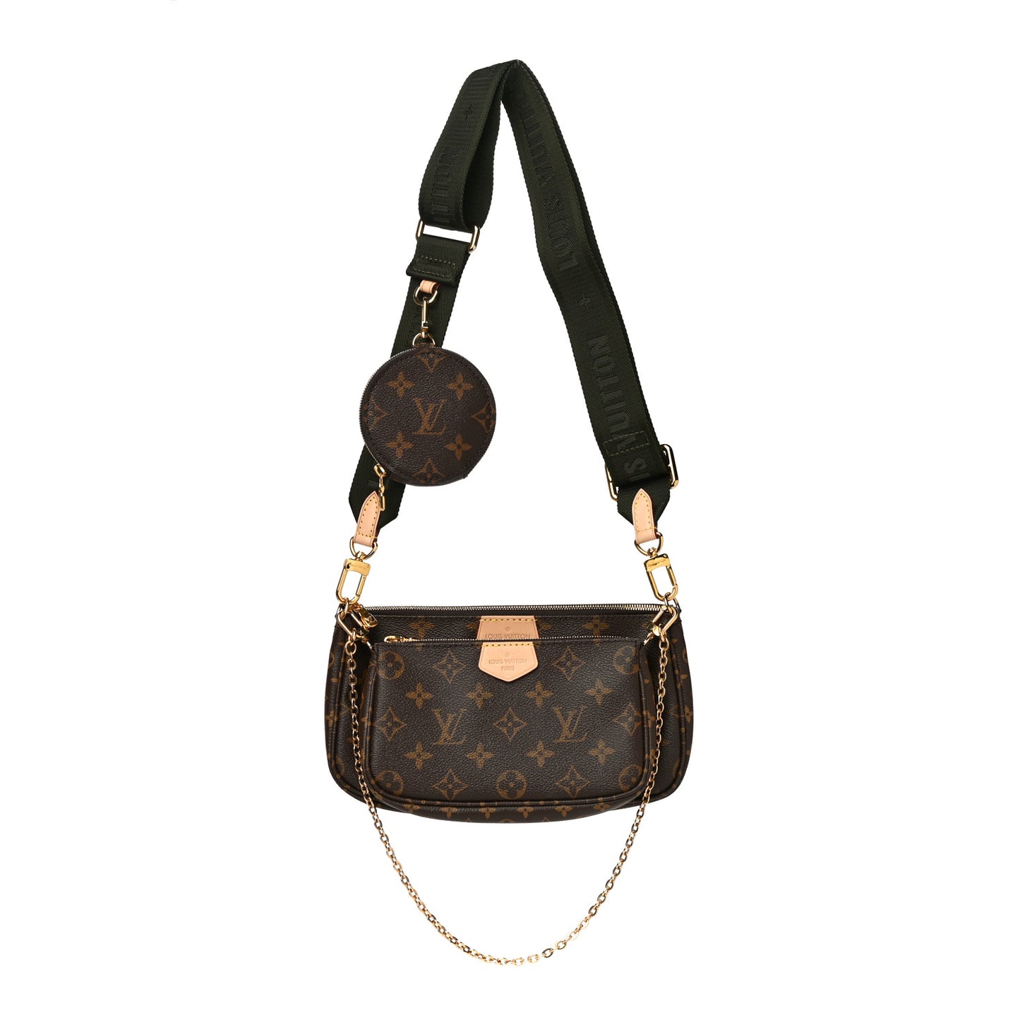 Monogram Multi Pochette Accessories Kaki
