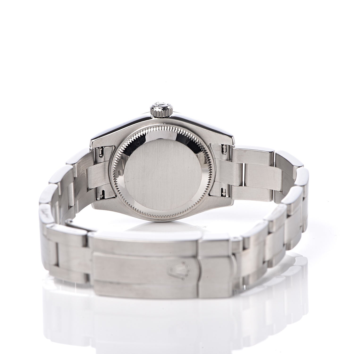 Rolex Stainless Steel 26mm Oyster Perpetual Watch White 176210 5 of 7