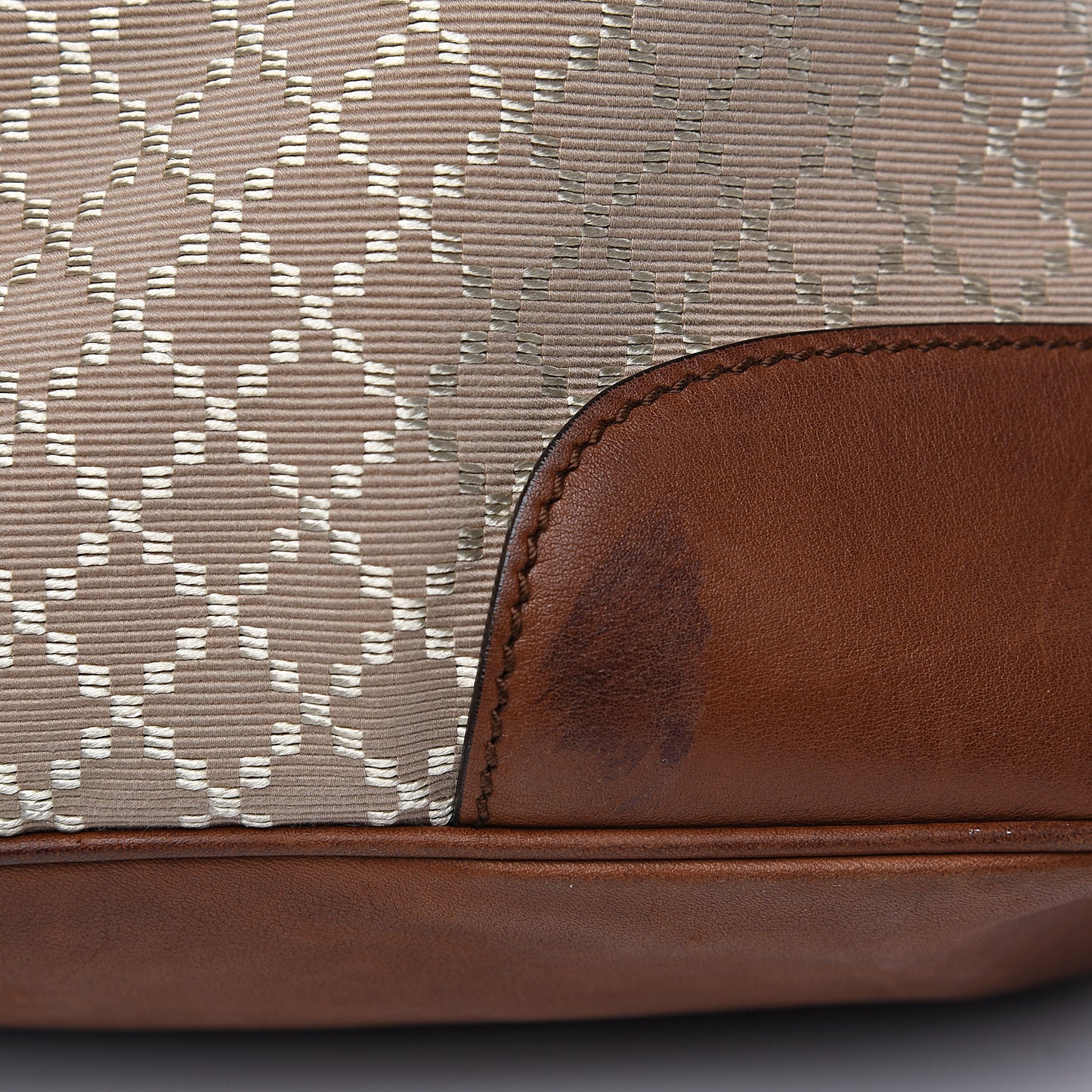 Diamante Calfskin Eva Hobo Brown
