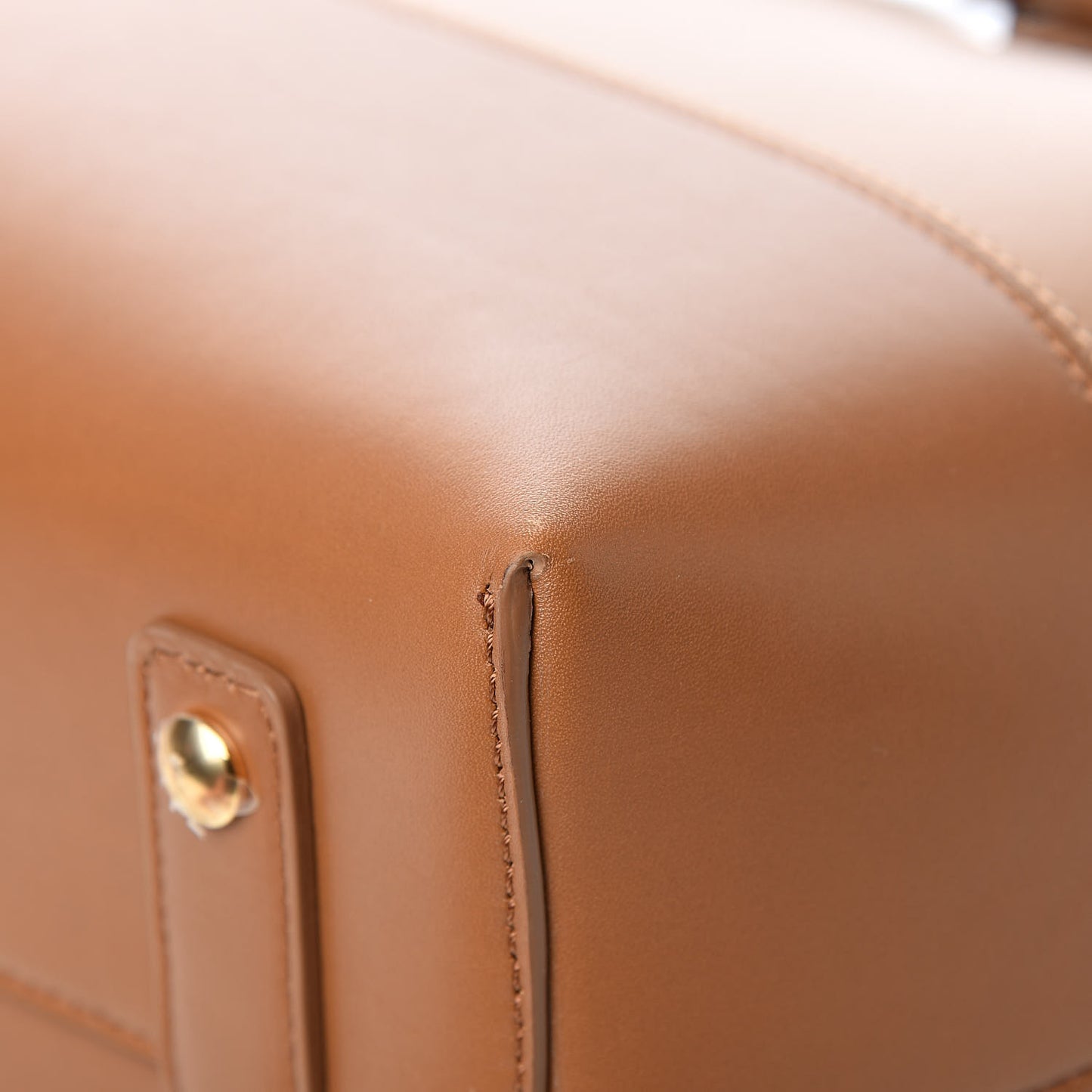 Soft Grain Calfskin Patent Small Belt Bag Soft Fawn Biscuit