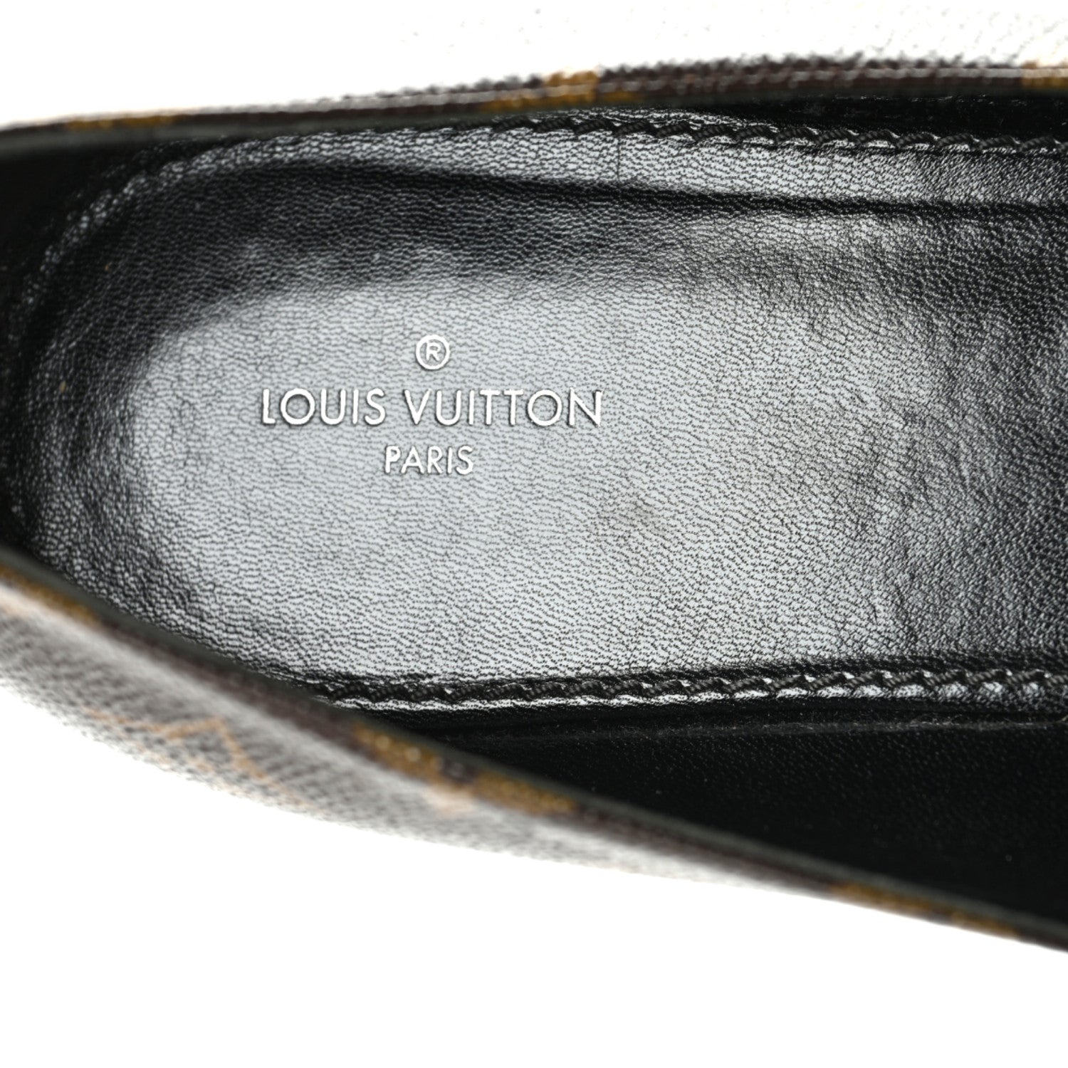 Louis Vuitton Patent Monogram Fetish Ballerina Flats 41 8 of 9