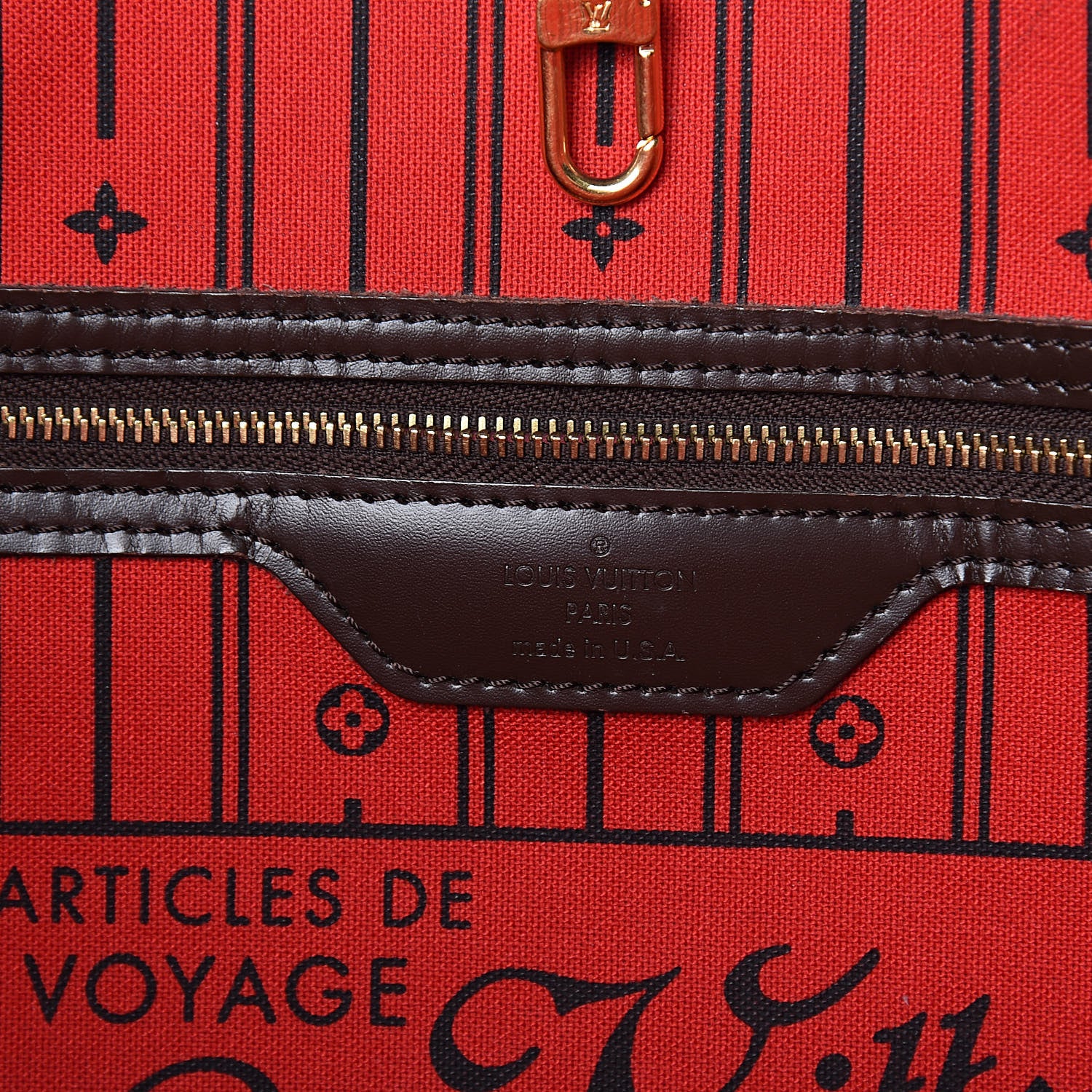 Louis Vuitton Damier Ebene Neverfull GM 6 of 13