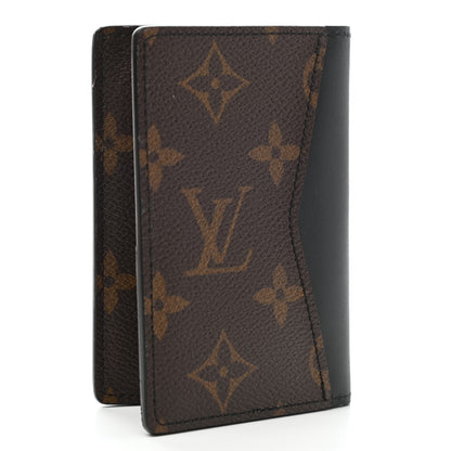 Louis Vuitton Monogram Macassar Pocket Organizer NM 3 of 8