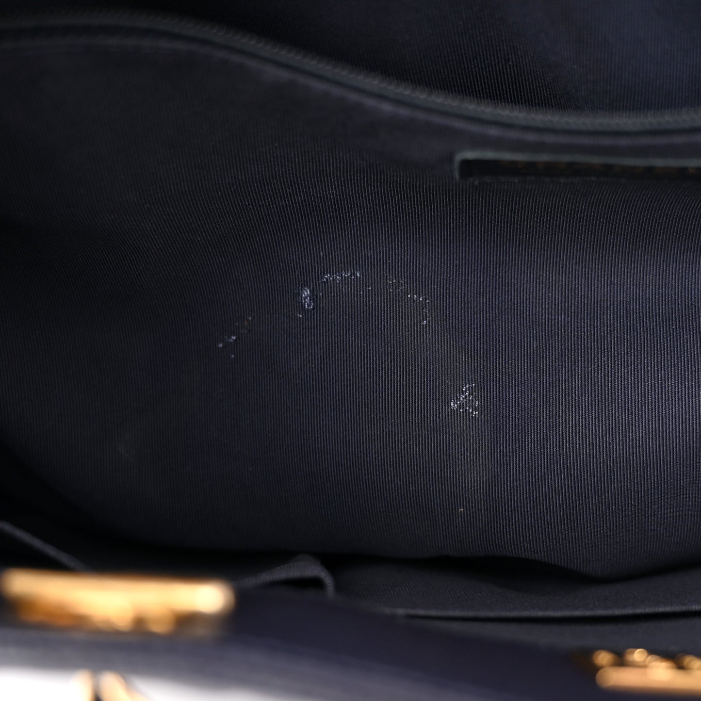 Caviar Quilted Large CC Shopping Tote Navy