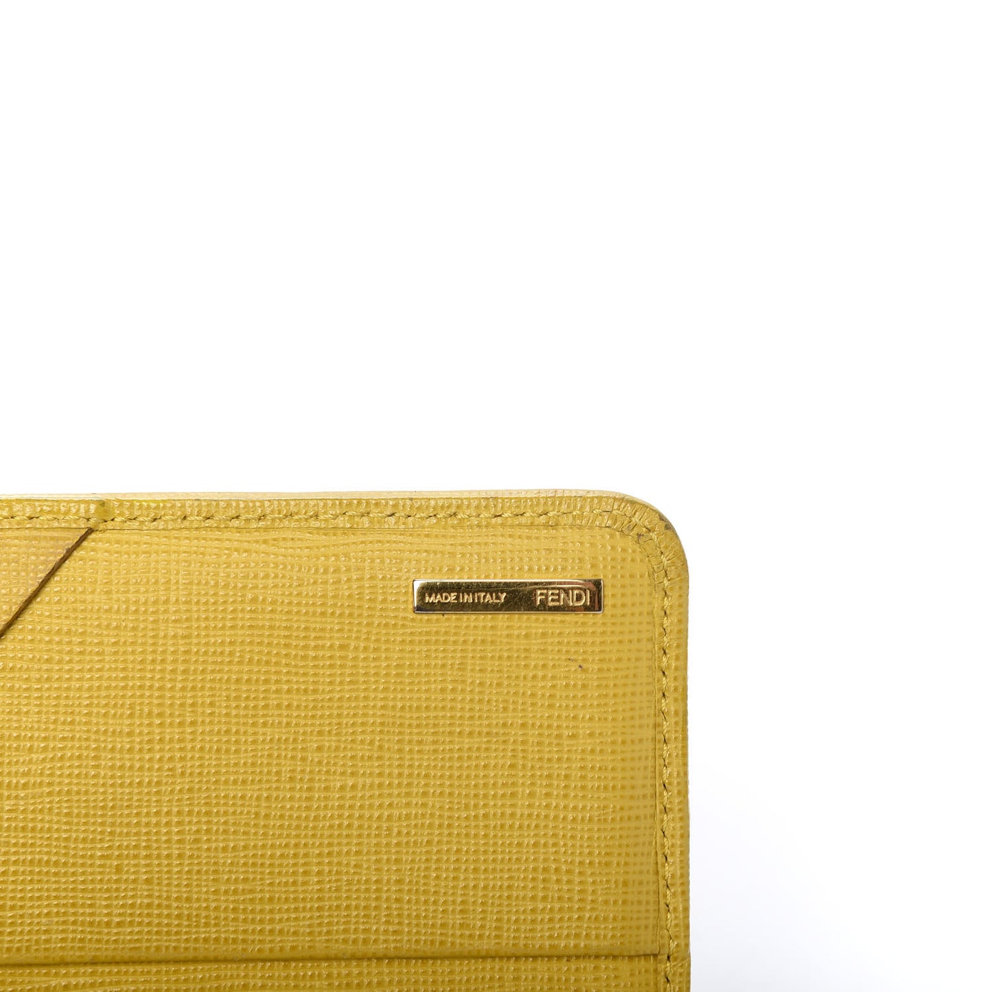 Zucca Spalmati Vitello Elite Continental Wallet Tobacco Yellow