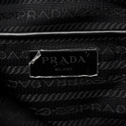 Prada Tessuto Nylon Vitello Backpack Black 7 of 11