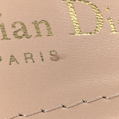 Christian Dior Satin Dioriviera Embroidered Dway 35mm Slide Sandals 37.5 Rani Pink 11 of 15