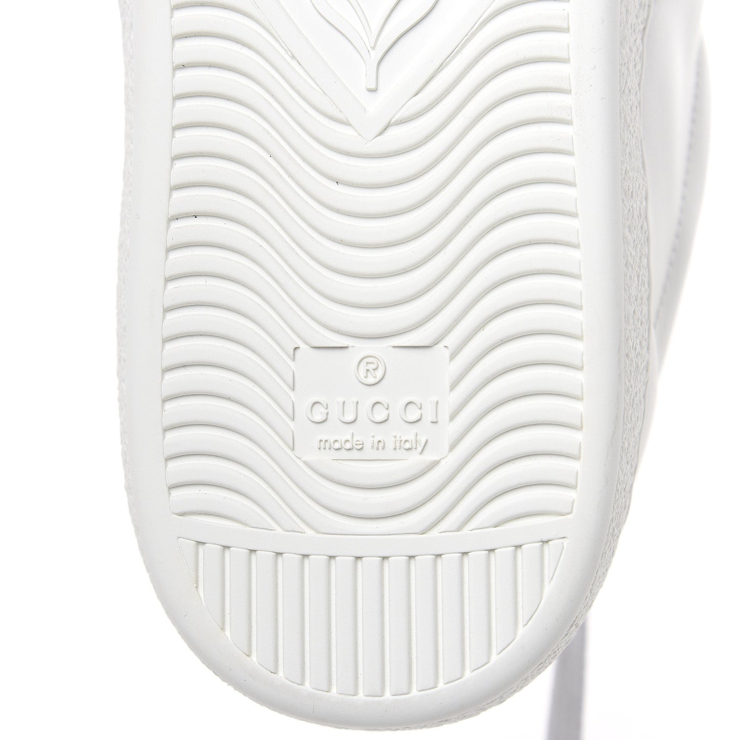 Calfskin Ayers Web Blind for Love Embroidered Mens Ace Sneakers 9 White