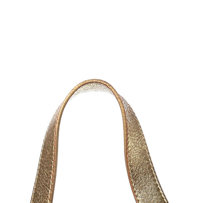 Marc Jacobs Crackled Calfskin Studded Tote Gold 10 of 12