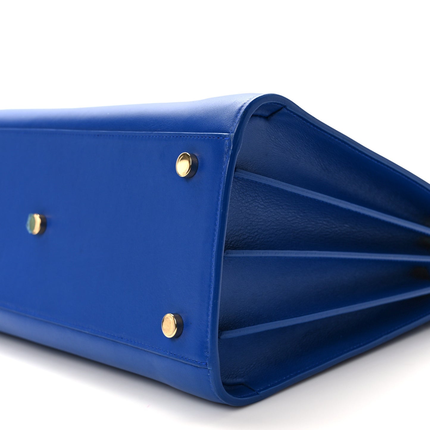 Calfskin Small Sac De Jour Royal Blue