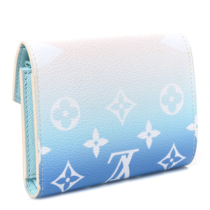 Louis Vuitton Monogram Giant By The Pool Victorine Wallet Blue 3 of 8