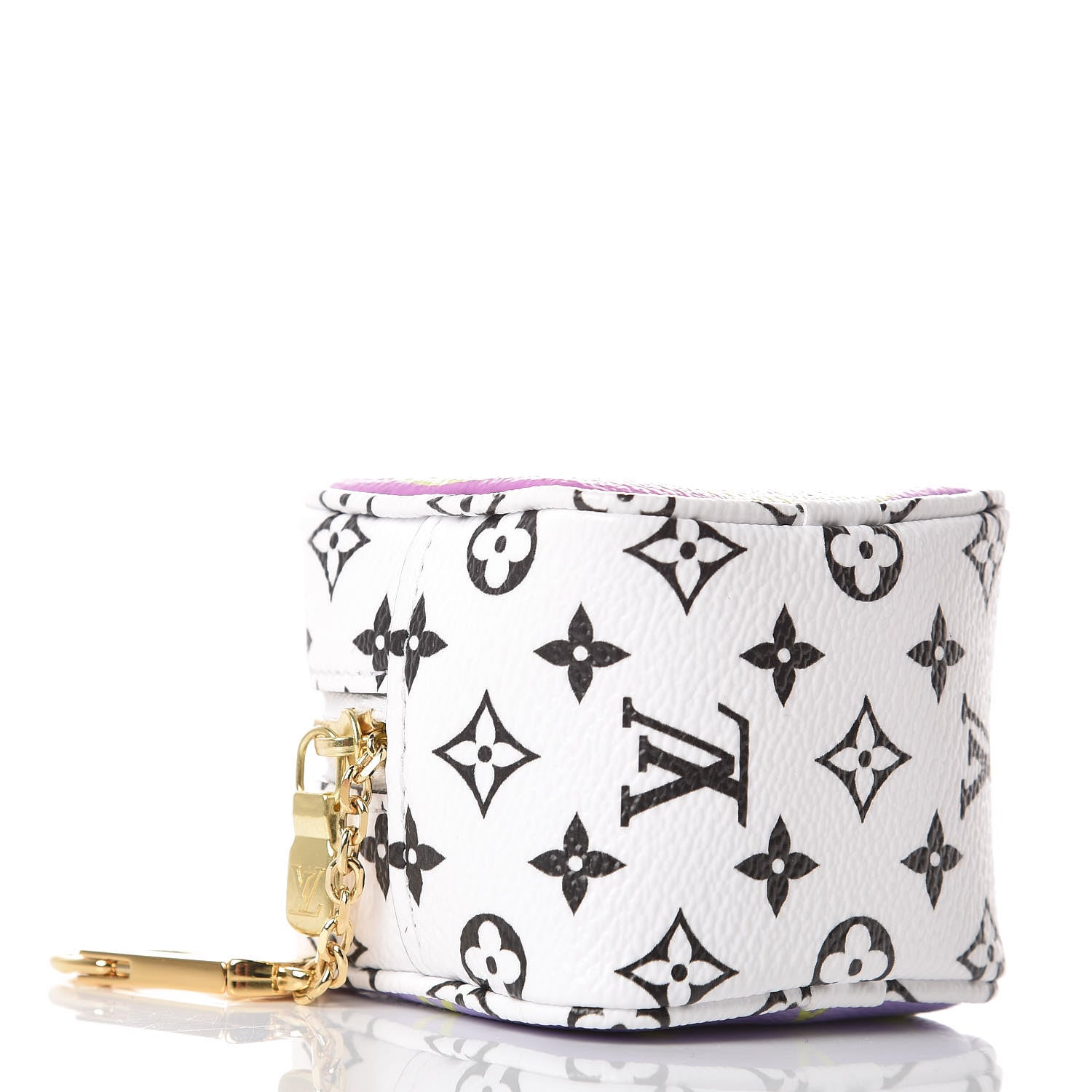 Louis Vuitton Monogram Giant Cube Coin Purse Pink 4 of 6