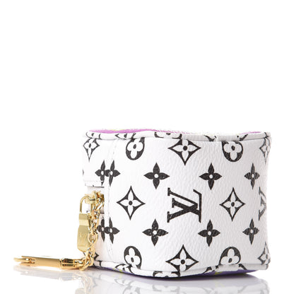 Louis Vuitton Monogram Giant Cube Coin Purse Pink 4 of 6