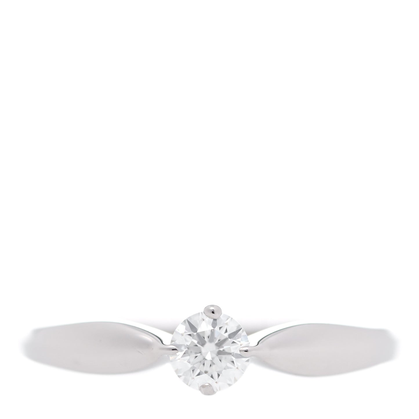 Platinum Diamond .23ct Dedicata a Venezia Solitaire Engagement Ring 48 4.5