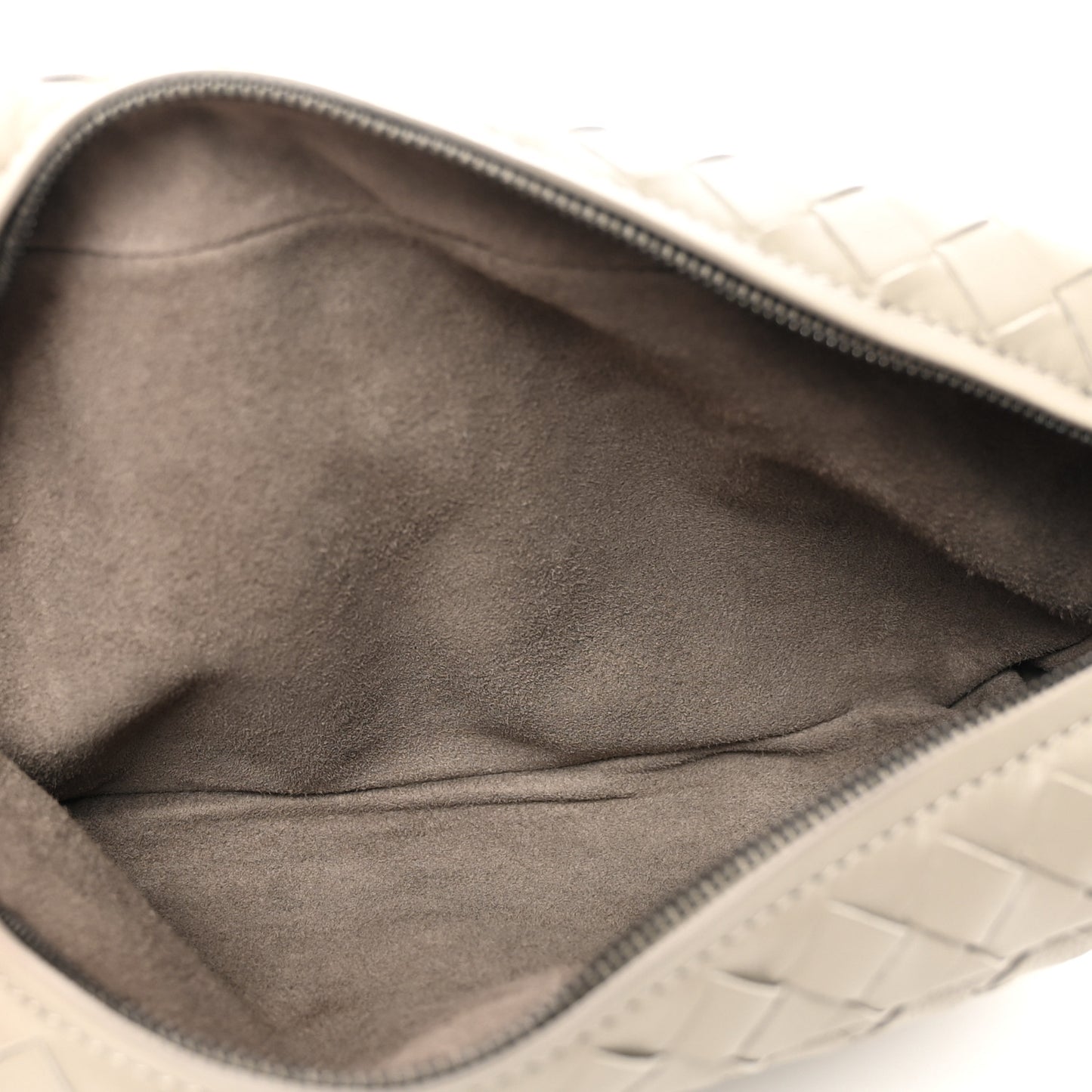 Nappa Intrecciato Chain Messenger Fume