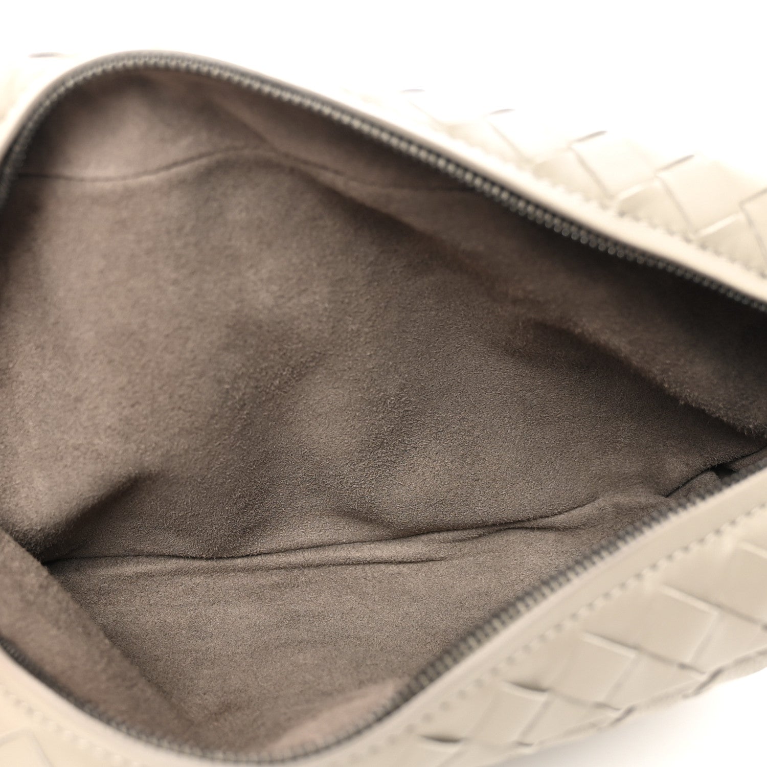 Bottega Veneta Nappa Intrecciato Chain Messenger Fume 6 of 9