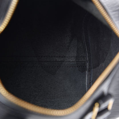 Louis Vuitton Epi Speedy 25 Black 15 of 15