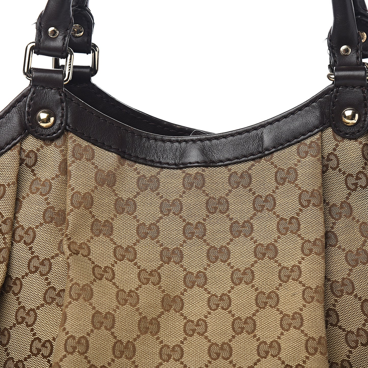 Monogram Large Sukey Tote Dark Brown
