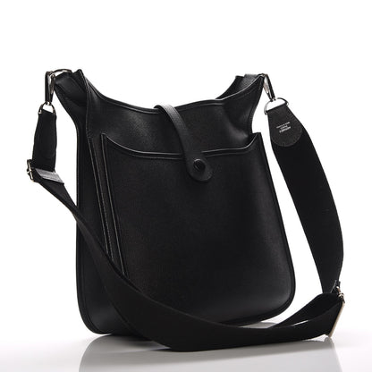 Hermes Epsom Evelyne III PM Black 3 of 8