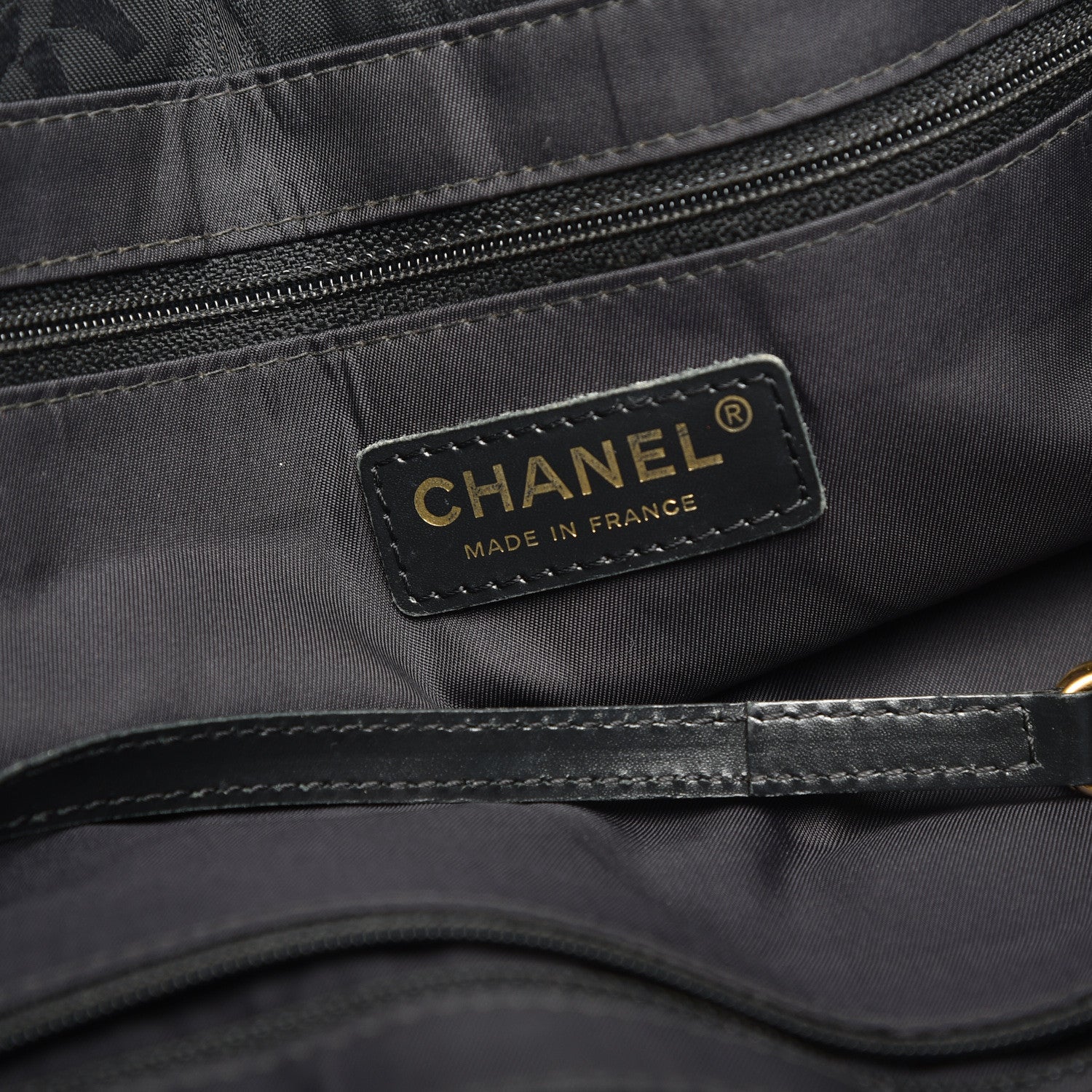 Chanel Nylon Travel Laptop Tote Black 8 of 10