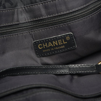 Chanel Nylon Travel Laptop Tote Black 8 of 10